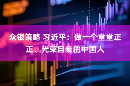 众银策略 习近平：做一个堂堂正正、光荣自豪的中国人